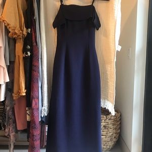 Elizabeth and James size 0 navy dress - worn once!